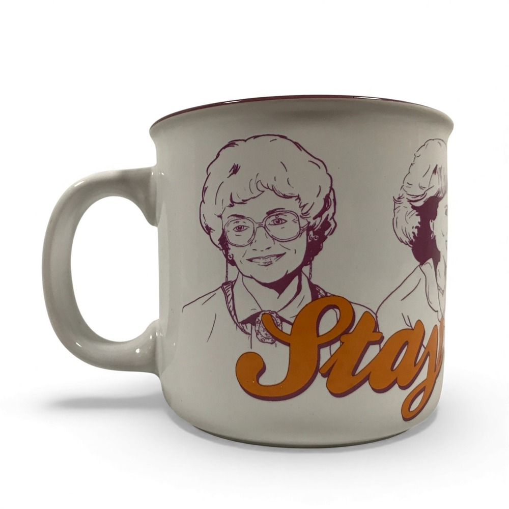 ABC Studios The Golden‎ Girls Stay Golden 20 Fl Oz 4in Coffee Tea Mug Cup